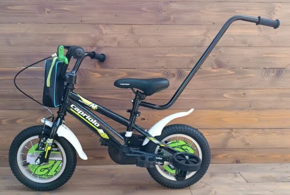 Bicicleta Capriolo Mustang lime black 12 - imagine 2