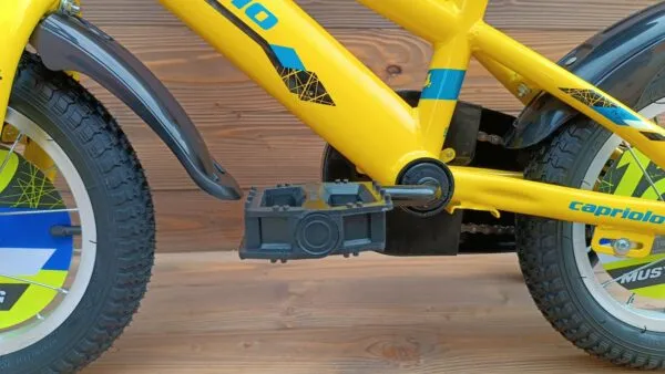 Bicicleta Capriolo Mustang yellow blue 12 - imagine 4