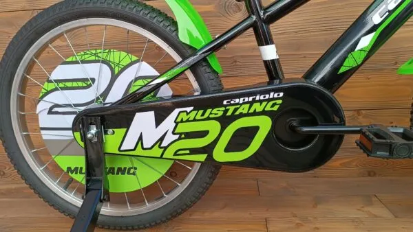 Bicicleta Capriolo Mustang black lime 20 - imagine 8