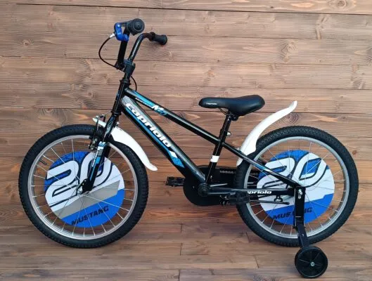 Bicicleta Capriolo Mustang black blue 20 - imagine 3