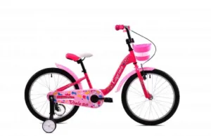 Bicicleta copii 20 Capriolo Viola pink alb