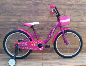Bicicleta copii 20 Capriolo Viola violet pink