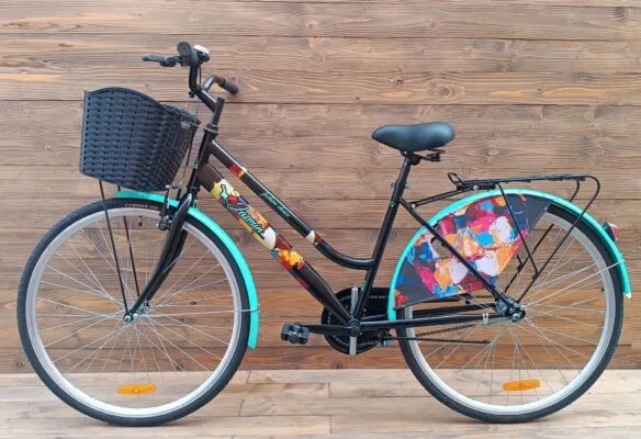 Bicicleta Capriolo Jasmin 28HT crno 18 negru - imagine 2