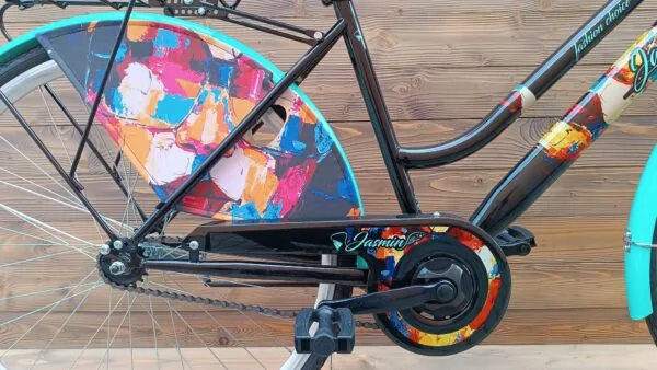 Bicicleta Capriolo Jasmin 28HT crno 18 negru - imagine 5