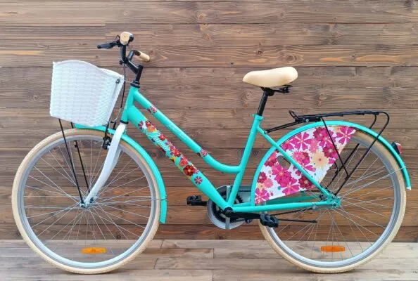 Bicicleta Capriolo Jasmin 28HT turcoaz 18 - imagine 2