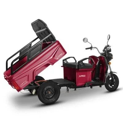 Triciclu electric model APT4 rosu 1000W fara permis 1 loc - imagine 2