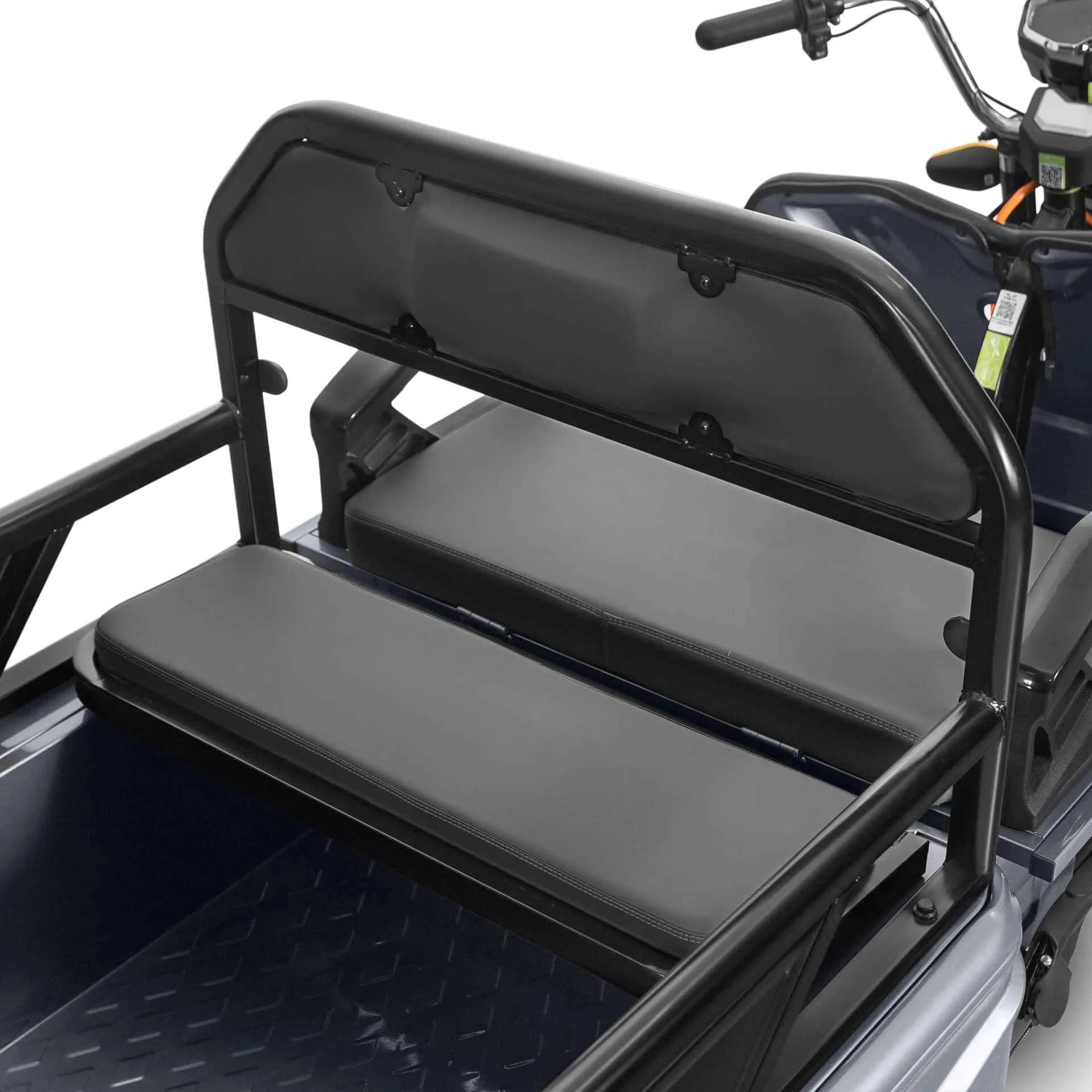 Triciclu electric model APT4 gri 1000W fara permis 1 loc - imagine 11