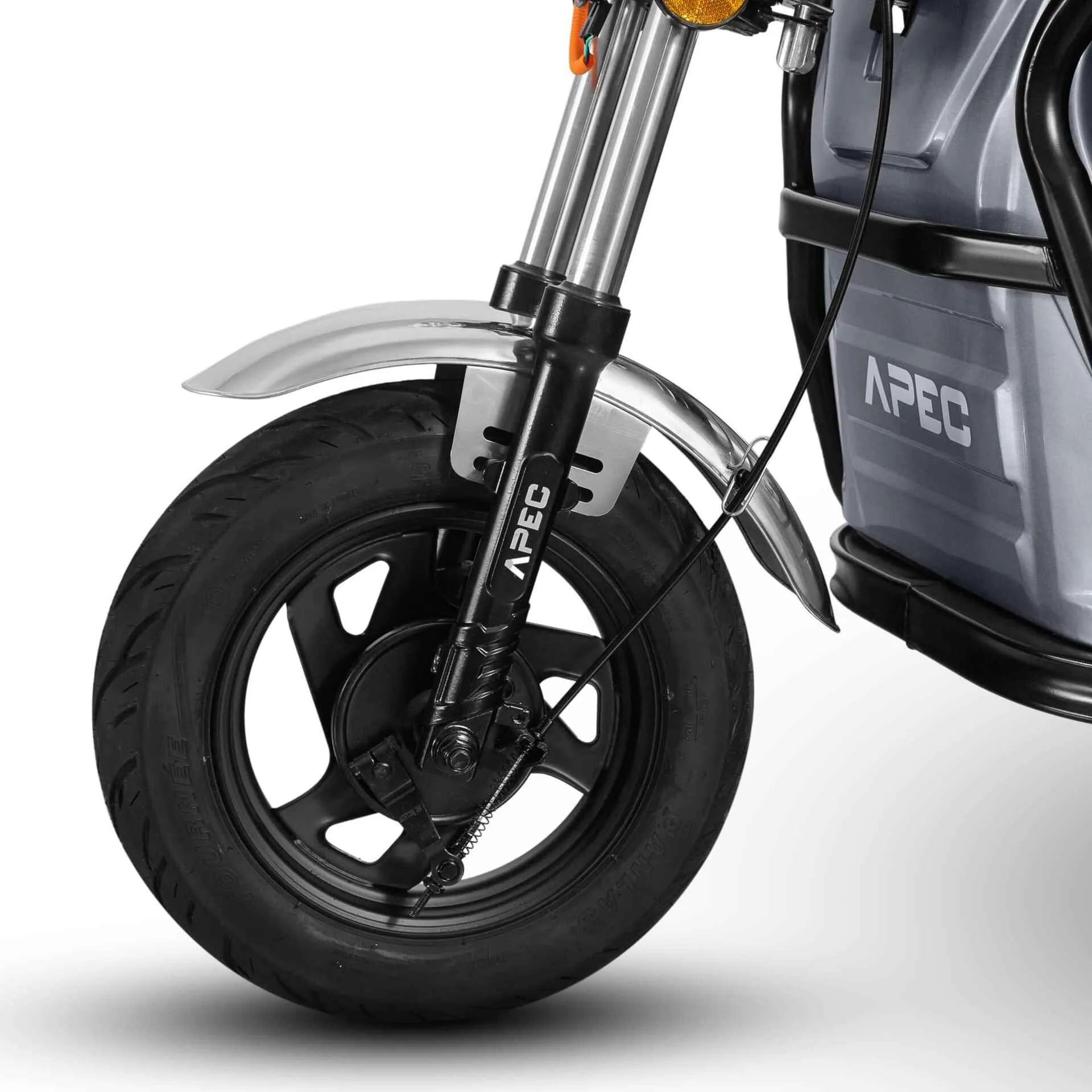 Triciclu electric model APT4 gri 1000W fara permis 1 loc - imagine 7
