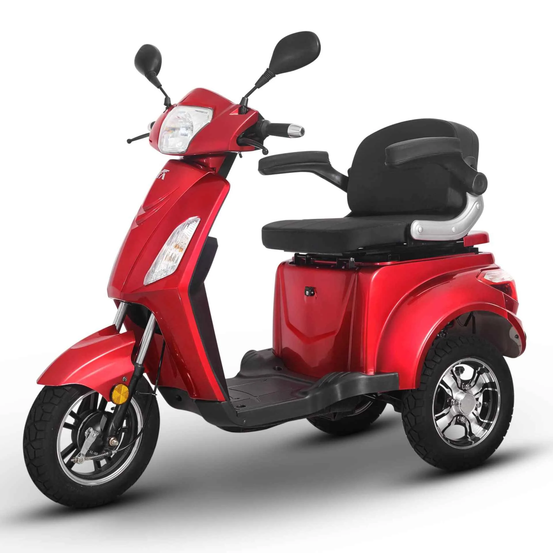 Triciclu electric model VM4 rosu 1000 W fara permis 1 loc