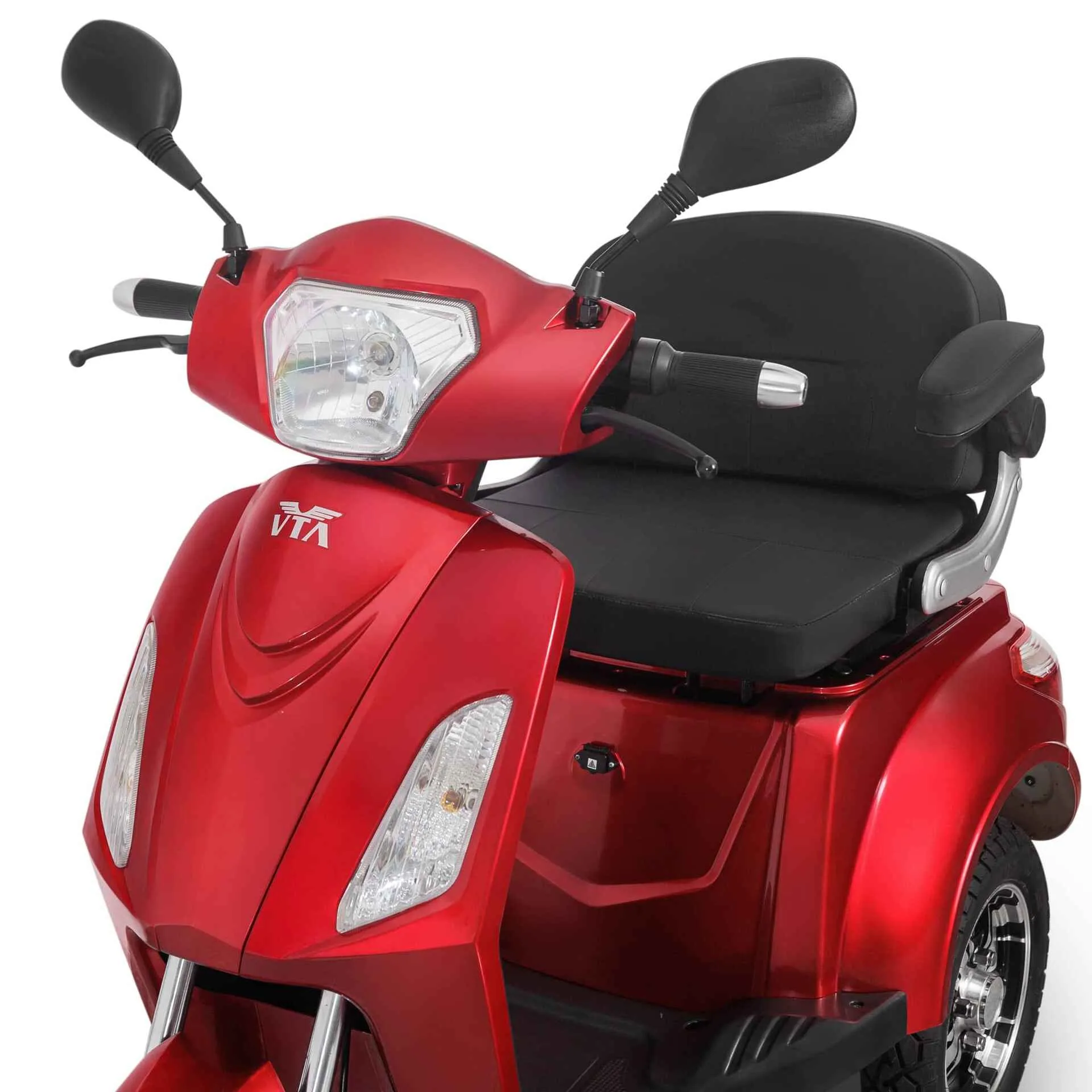 Triciclu electric model VM4 rosu 1000 W fara permis 1 loc - imagine 4