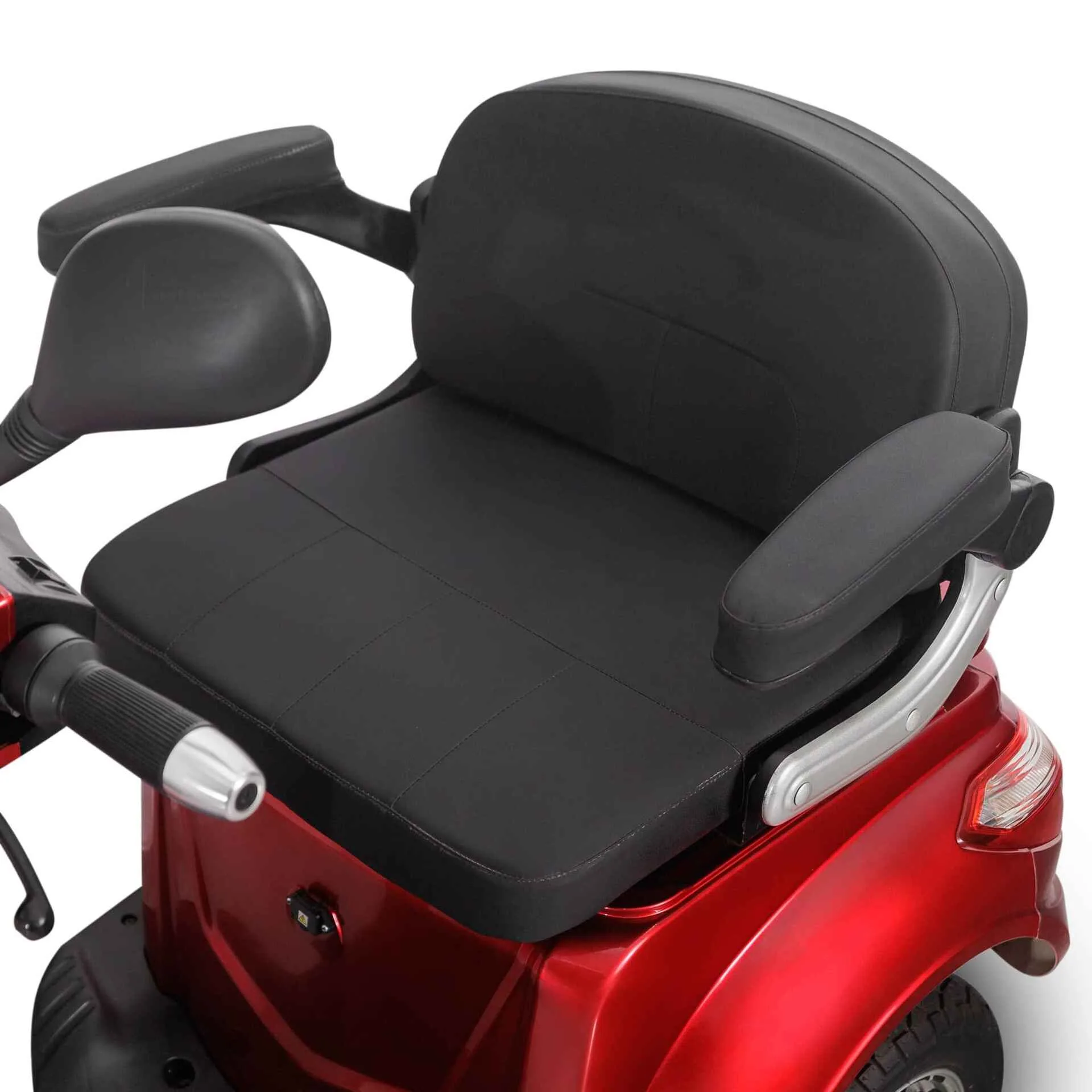 Triciclu electric model VM4 rosu 1000 W fara permis 1 loc - imagine 5