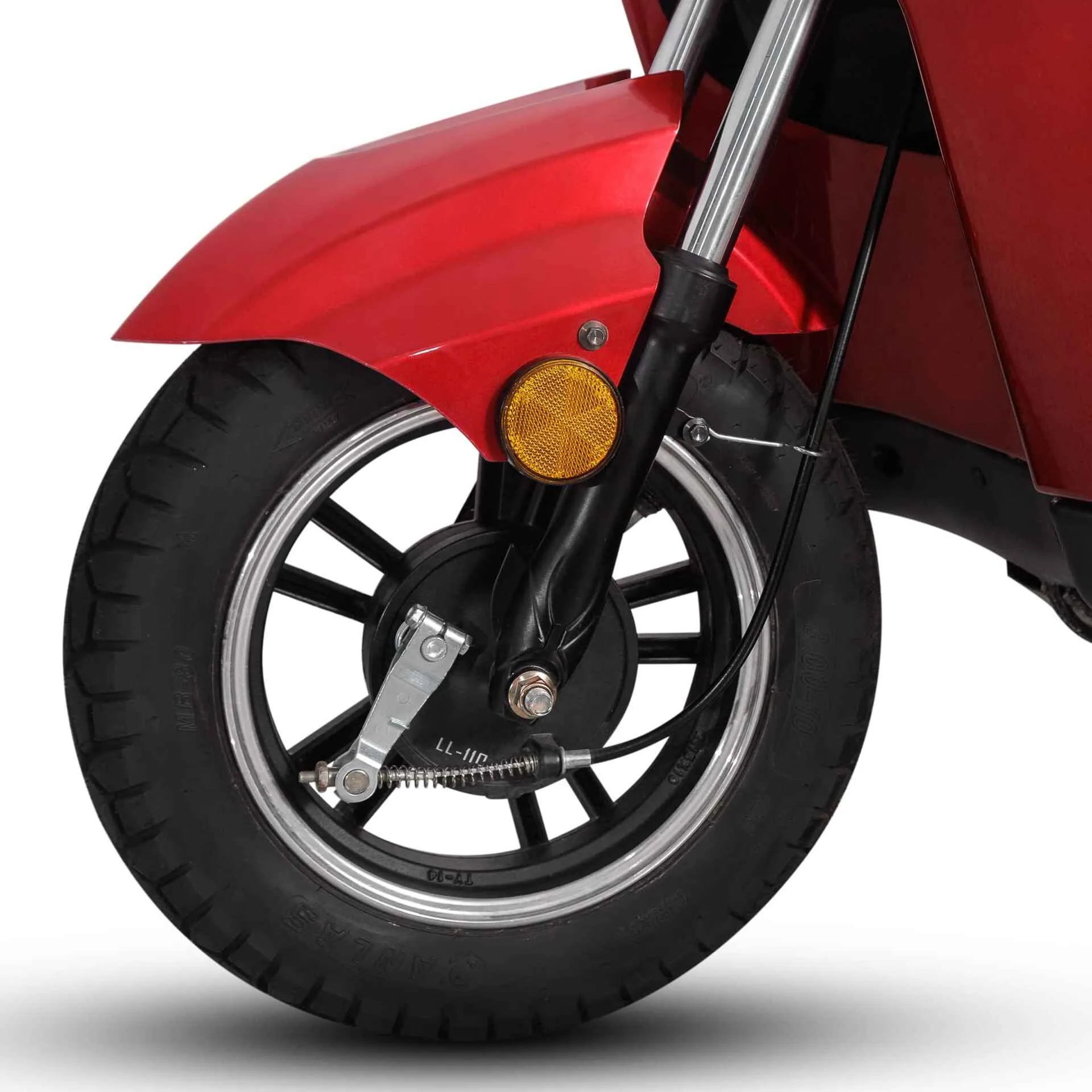 Triciclu electric model VM4 rosu 1000 W fara permis 1 loc - imagine 9