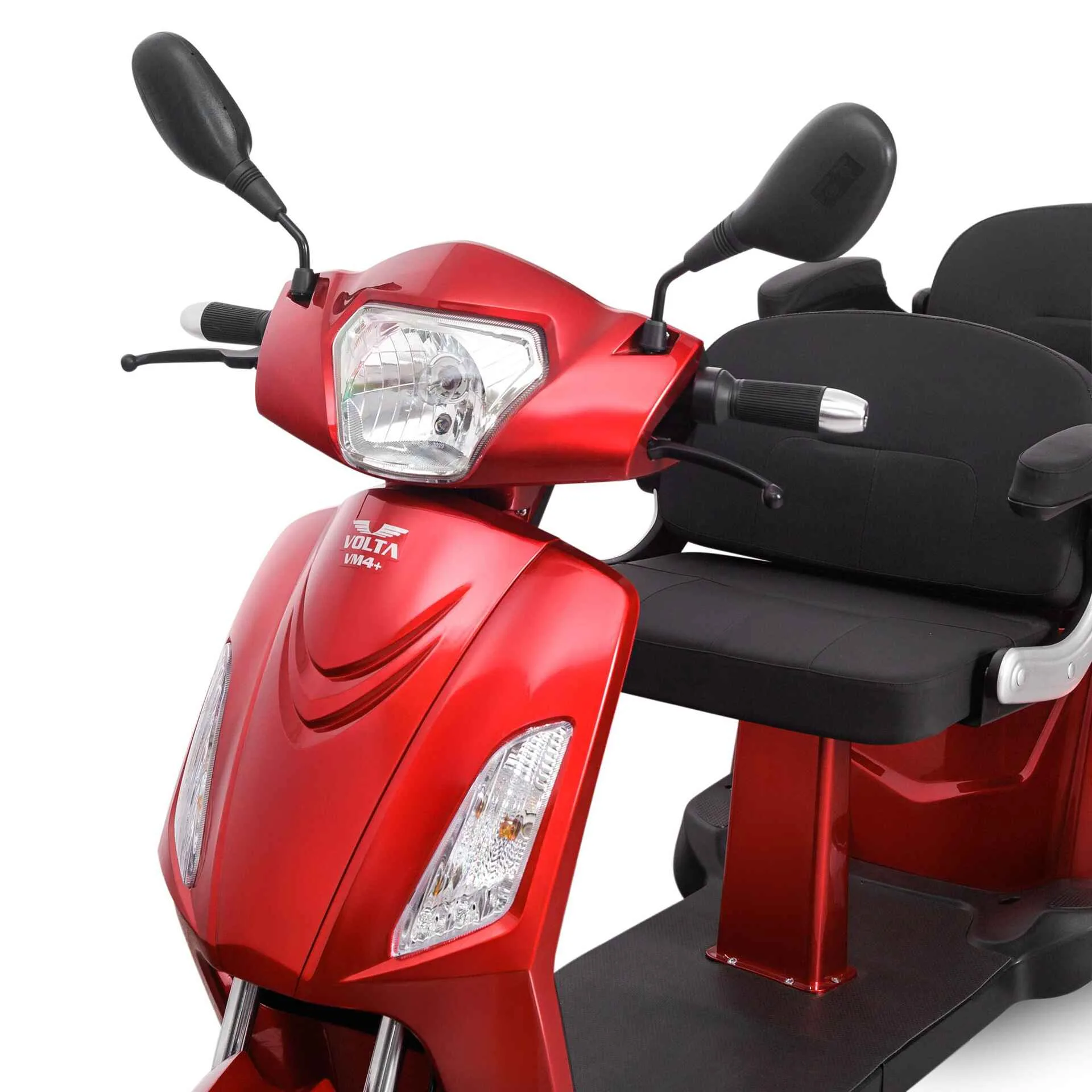 Triciclu electric model VM4+ rosu 1000W fara permis 2 locuri - imagine 3