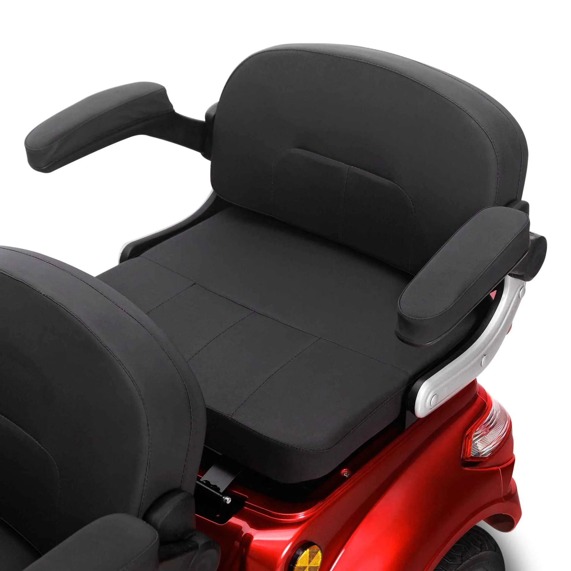 Triciclu electric model VM4+ rosu 1000W fara permis 2 locuri - imagine 5