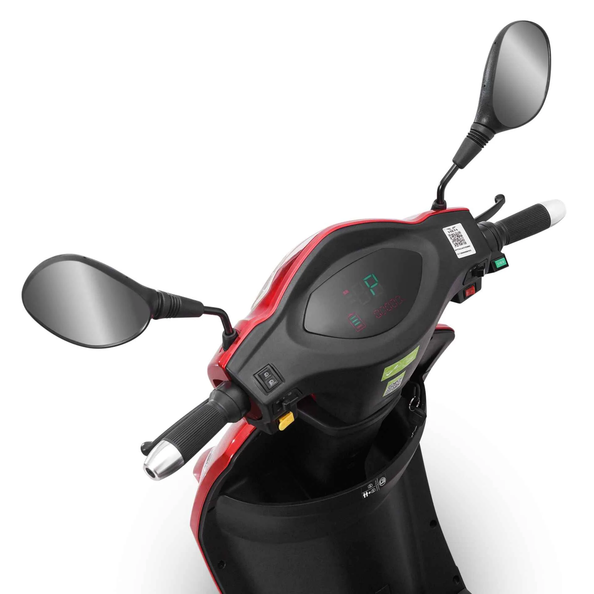 Triciclu electric model VM4+ rosu 1000W fara permis 2 locuri - imagine 7