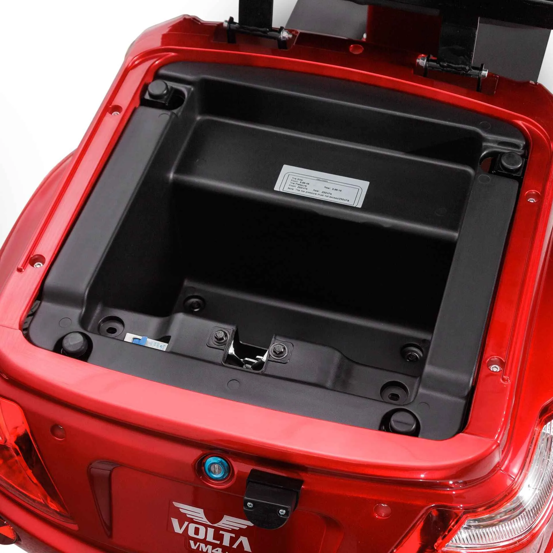 Triciclu electric model VM4+ rosu 1000W fara permis 2 locuri - imagine 9