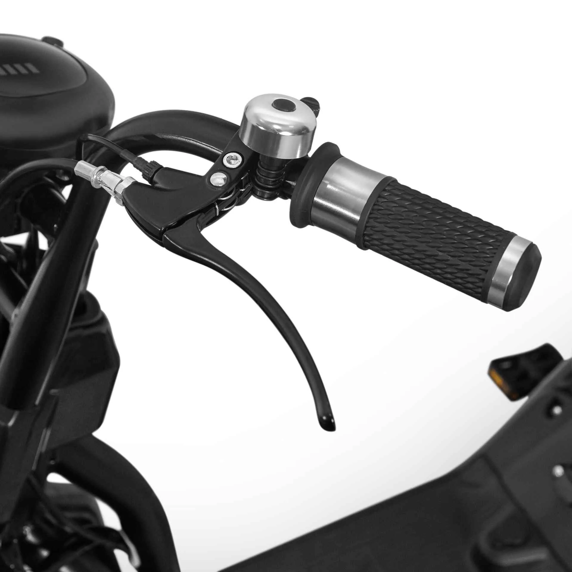 Scuter electric model VSM negru cu pedale 220W fara permis 1 loc - imagine 12