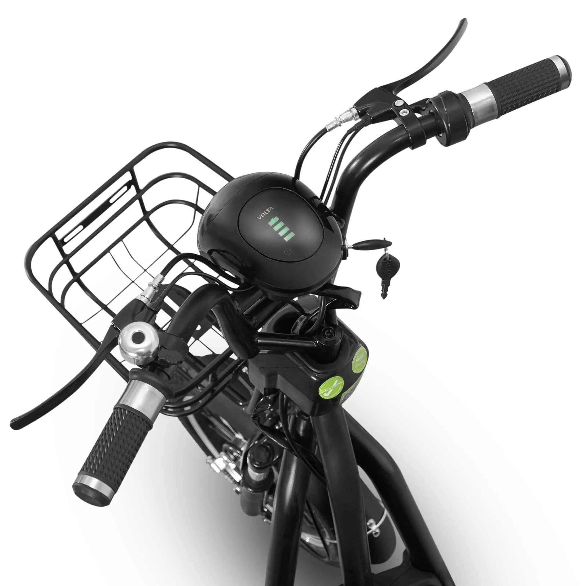 Scuter electric model VSM negru cu pedale 220W fara permis 1 loc - imagine 7