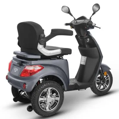 Triciclu electric model VM4 gri 1000W fara permis 1 loc - imagine 2