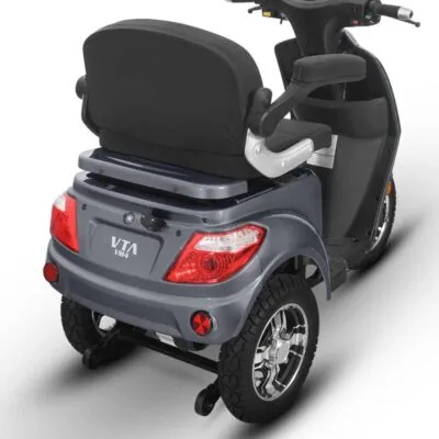 Triciclu electric model VM4 gri 1000W fara permis 1 loc - imagine 3