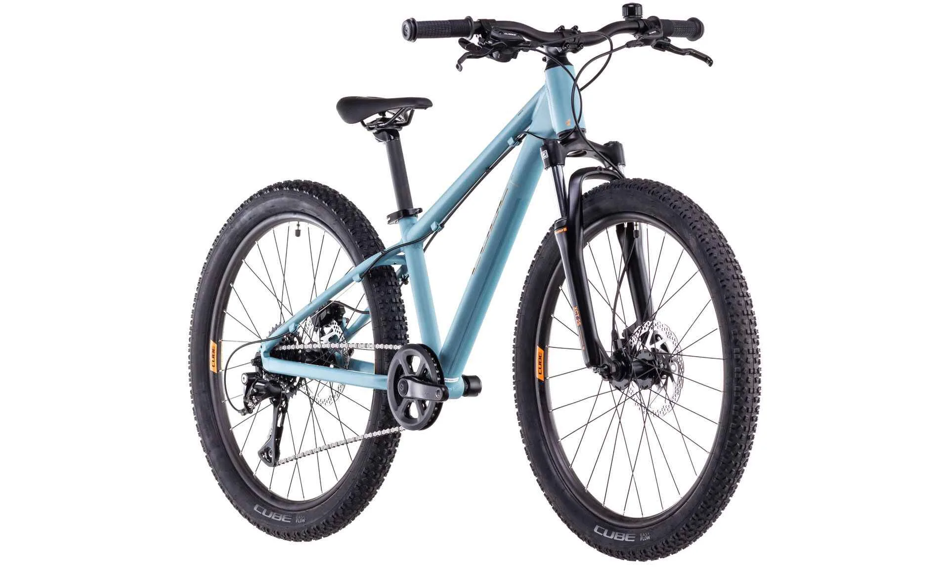 Bicicleta Cube Acid 240 Disc tealblue orange 24 - imagine 3