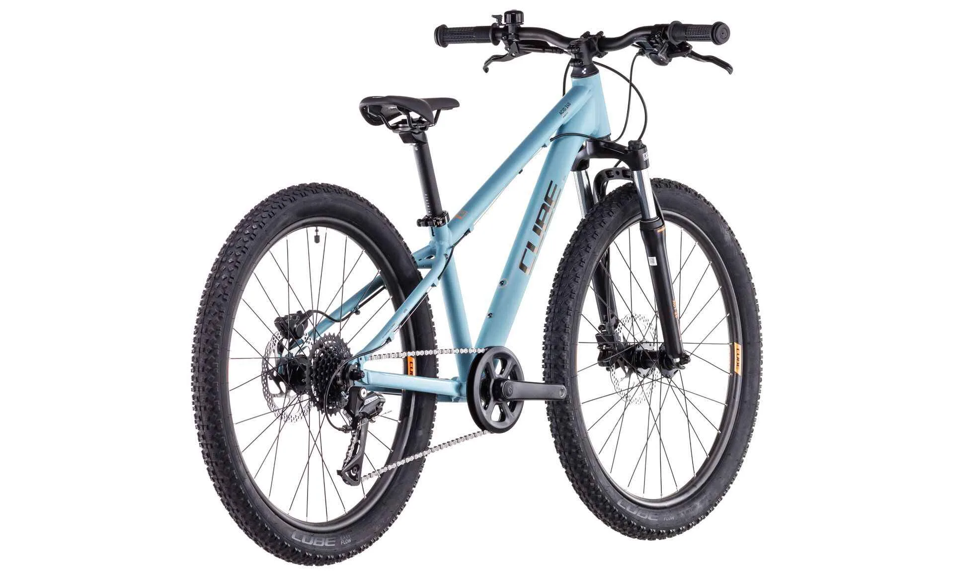 Bicicleta Cube Acid 240 Disc tealblue orange 24 - imagine 4