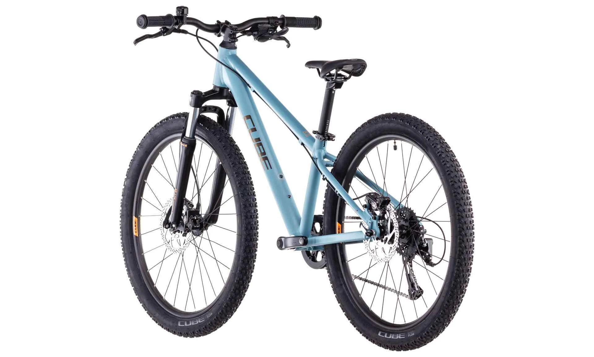 Bicicleta Cube Acid 240 Disc tealblue orange 24 - imagine 5