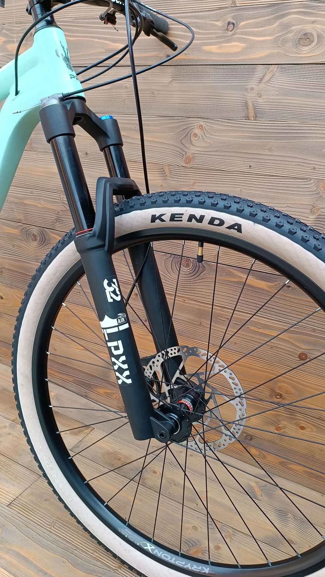 Bicicleta MTB 29 Capriolo AL-GO 9.7 Full suspension Disc-brake aluminiu turcoaz 16 S - imagine 3