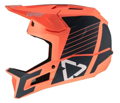 Casca Leatt MTB Gravity 1.0 portocaliu Coral L - imagine 2