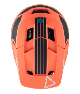 Casca Leatt MTB Gravity 1.0 portocaliu Coral L - imagine 3