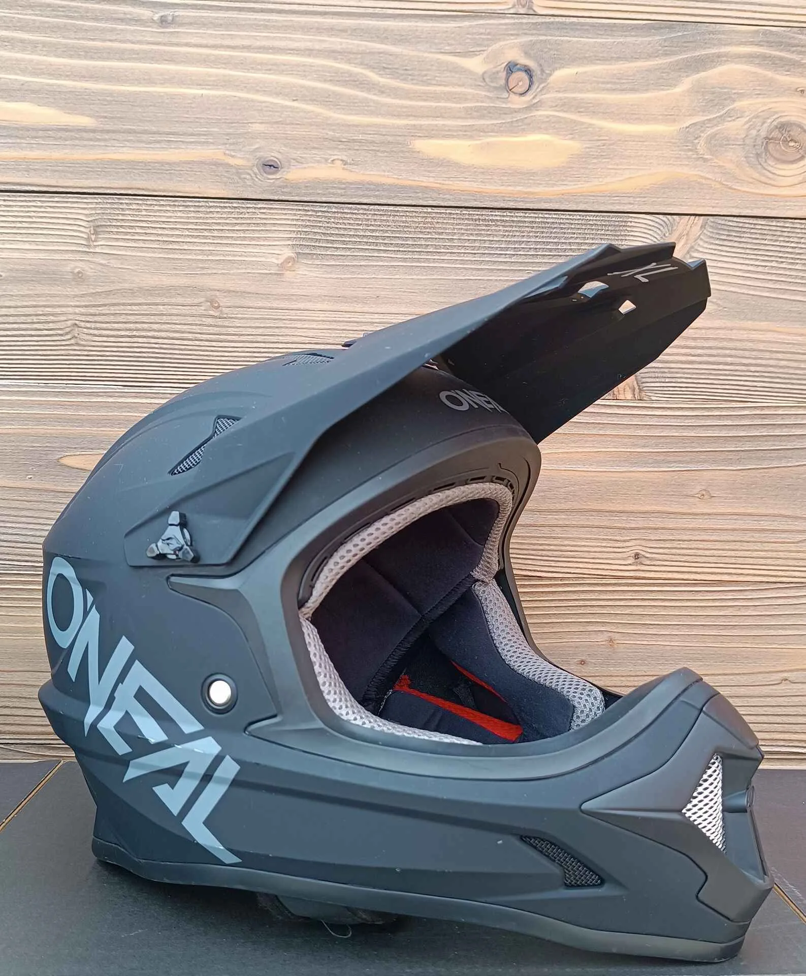 Casca second hand ONEAL Sonus Solid negru M - imagine 3