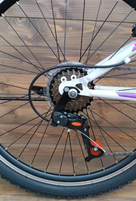 Bicicleta Capriolo MTB Stinger 24 white-violet 12 - imagine 6