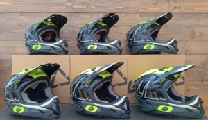 Casca second hand ONEAL Sonus Split neon YL model Jr