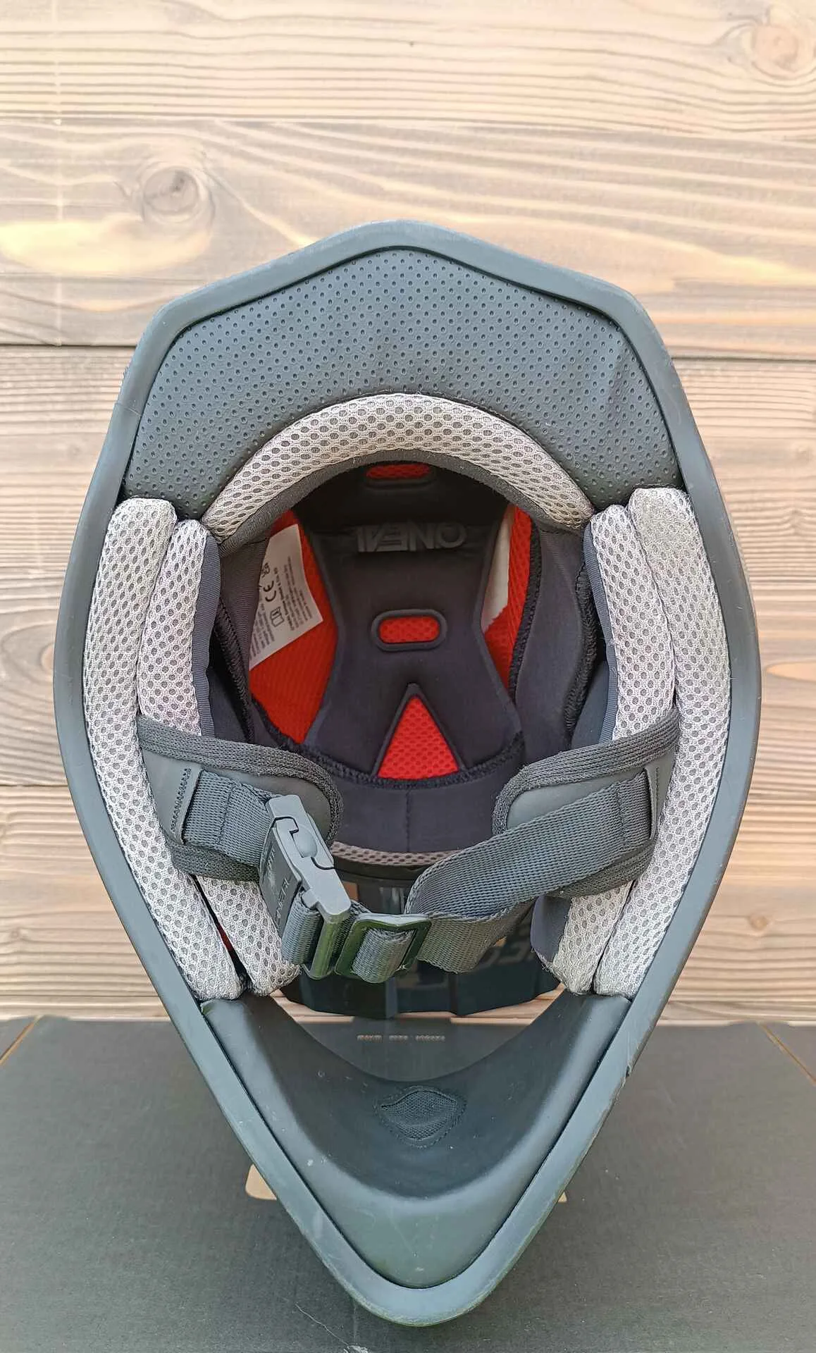 Casca second hand ONEAL Sonus Split neon YL model Jr - imagine 5