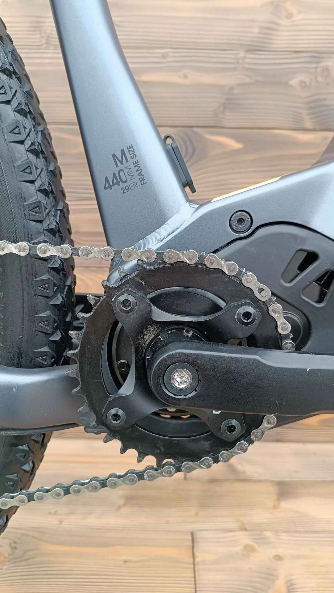 e-bike second hand e-bike SH Kellys Tygon 10 Grey 630Wh 29 M - imagine 4