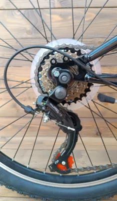 Bicicleta Capriolo MTB 24 DIAVOLO 400/6HT black green 12 - imagine 6