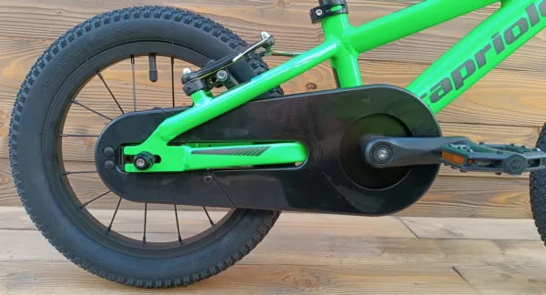 Bicicleta Capriolo 14 LC KID green 7 cu cadru aluminiu 6061 - imagine 5