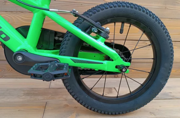 Bicicleta Capriolo 14 LC KID green 7 cu cadru aluminiu 6061 - imagine 6