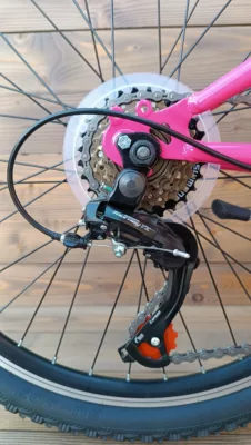Bicicleta Capriolo MTB 24 DIAVOLO 400/6HT pink purple 12 - imagine 6