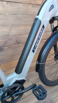 e-bike Capriolo Journey 28 gri inchis, motor 250W, 36V cu baterie de 36V, 13Ah - imagine 7