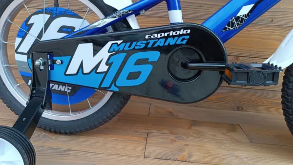 Bicicleta Capriolo Mustang blue white 16 - imagine 5