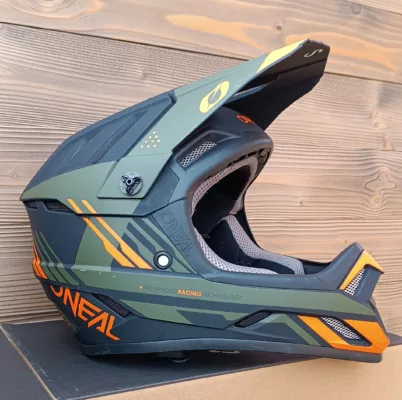 Casca second hand ONEAL BackFlip Strike verde S - imagine 3