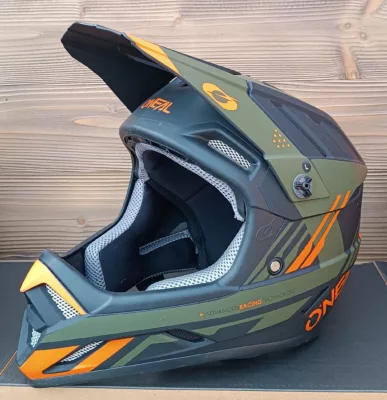 Casca second hand ONEAL BackFlip Strike verde S - imagine 4