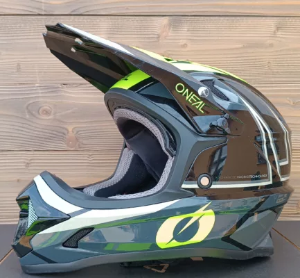 Casca second hand ONEAL Sonus Split neon YL model Jr - imagine 3