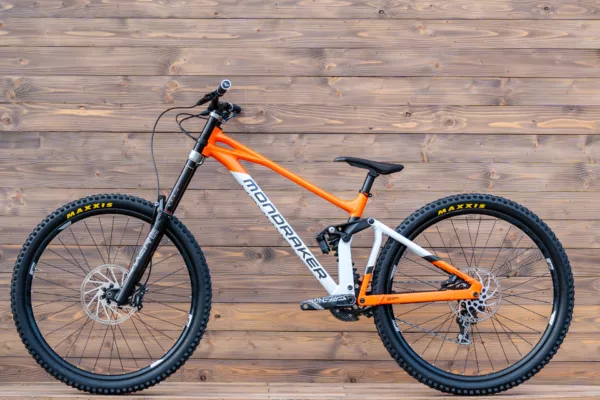 Bicicleta SH Mondraker Summum 29 DH portocaliu alb L - imagine 2
