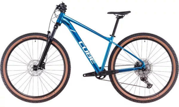 Bicicleta Cube Attention Pro metallicteal white 22 29 XL - imagine 2