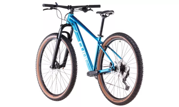 Bicicleta Cube Attention Pro metallicteal white 22 29 XL - imagine 6