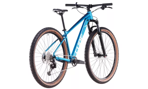 Bicicleta Cube Attention Pro metallicteal white 22 29 XL - imagine 7