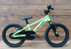 Bicicleta Capriolo 16 LC KID yellow 8 cu cadru aluminiu 6061