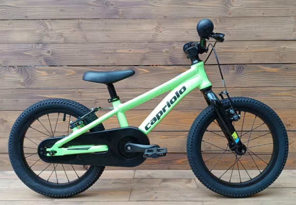 Bicicleta Capriolo 16 LC KID yellow 8 cu cadru aluminiu 6061